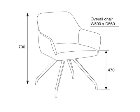 APRIL DINING CHAIR